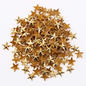 Bulk Wholesale 300pcs Gold 12x12mm Flatback Glue on Studs Hotfix Iron Stars - 1/4" Flatback Loose Rhinestones