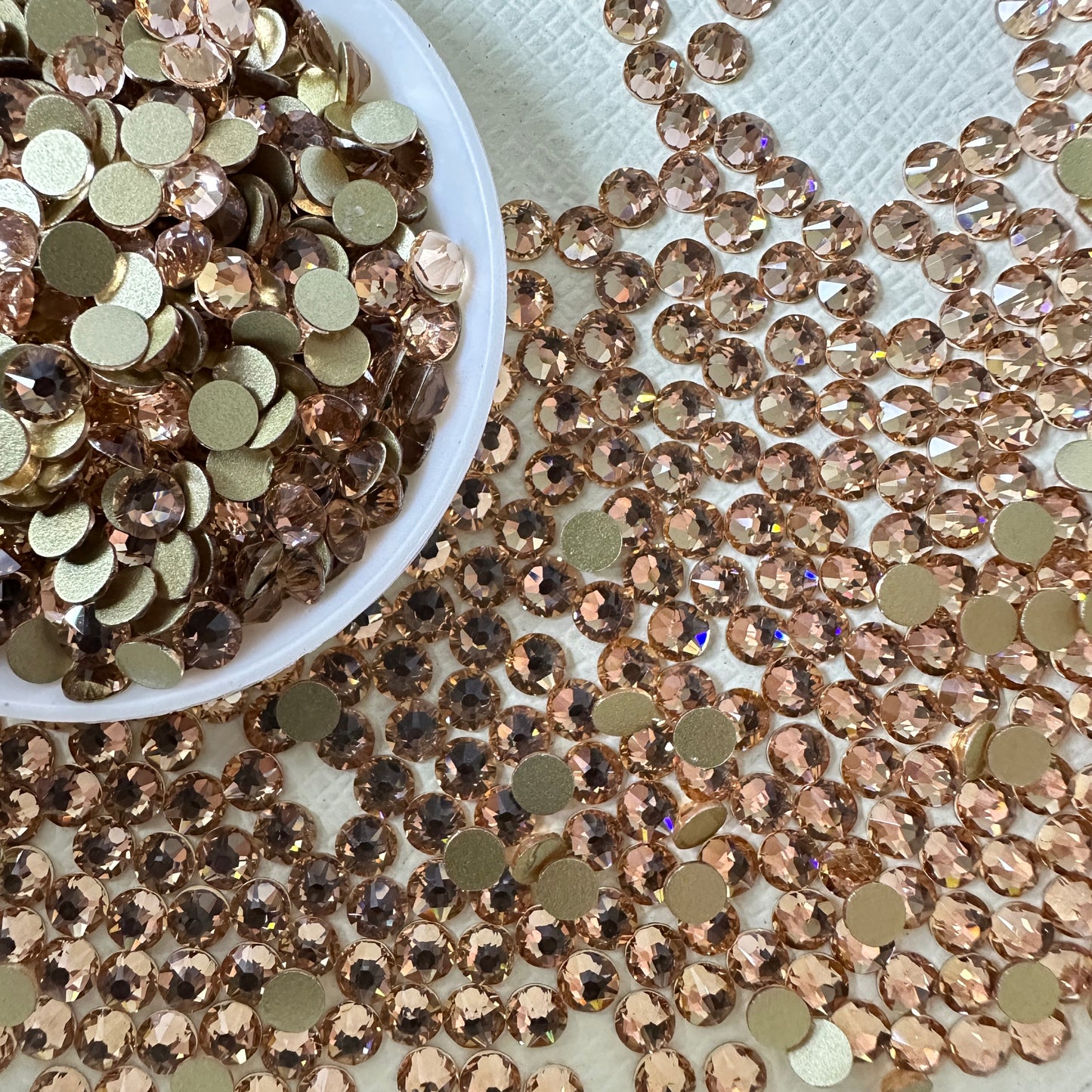 2088 Eco-Friendly Nickel-Free Normal Color Non-Hotfix Flat Back Rhinestone Loose 16 Facets Shoes Hat Bags Nail Art