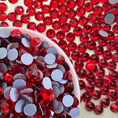 Dazzling Bright Wholesale 1440pcs 16 Facets Normal Color Hot-Fix Flat Back Glass Crystal Rhinestones Nail Art DIY Crafting