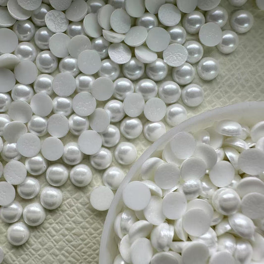 Wholesale OPL Round Shape Loose Epoxy Acrylic Jelly Rhinestones - Hot Fix Plastic Flatback Sew on for Crafts Apparel DIY Accessories