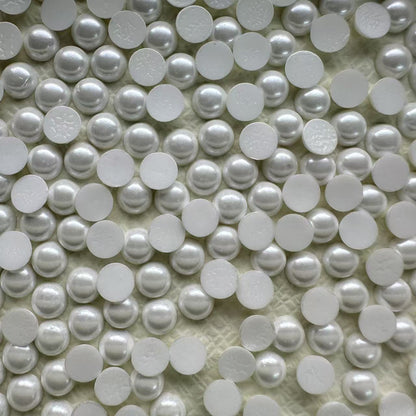 Wholesale OPL Round Shape Loose Epoxy Acrylic Jelly Rhinestones - Hot Fix Plastic Flatback Sew on for Crafts Apparel DIY Accessories