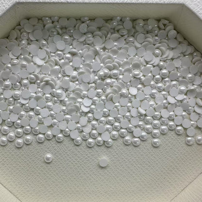 Wholesale OPL Round Shape Loose Epoxy Acrylic Jelly Rhinestones - Hot Fix Plastic Flatback Sew on for Crafts Apparel DIY Accessories