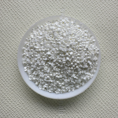 Wholesale OPL Round Shape Loose Epoxy Acrylic Jelly Rhinestones - Hot Fix Plastic Flatback Sew on for Crafts Apparel DIY Accessories