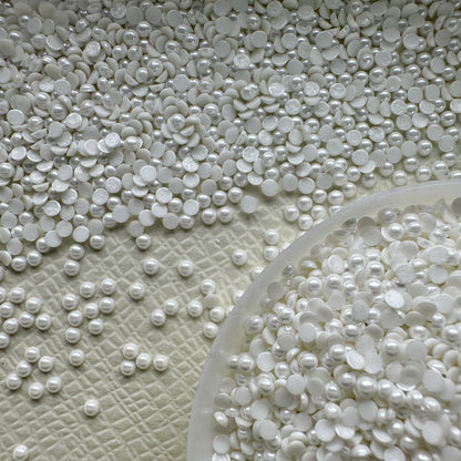 Wholesale OPL Round Shape Loose Epoxy Acrylic Jelly Rhinestones - Hot Fix Plastic Flatback Sew on for Crafts Apparel DIY Accessories