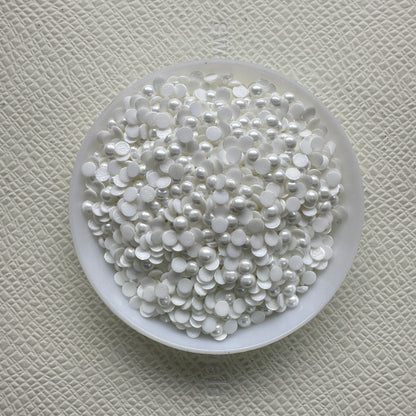 Wholesale OPL Round Shape Loose Epoxy Acrylic Jelly Rhinestones - Hot Fix Plastic Flatback Sew on for Crafts Apparel DIY Accessories