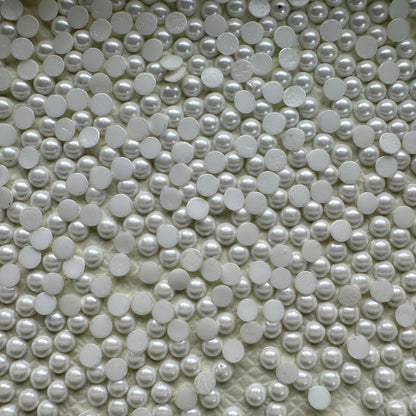 Wholesale OPL Round Shape Loose Epoxy Acrylic Jelly Rhinestones - Hot Fix Plastic Flatback Sew on for Crafts Apparel DIY Accessories
