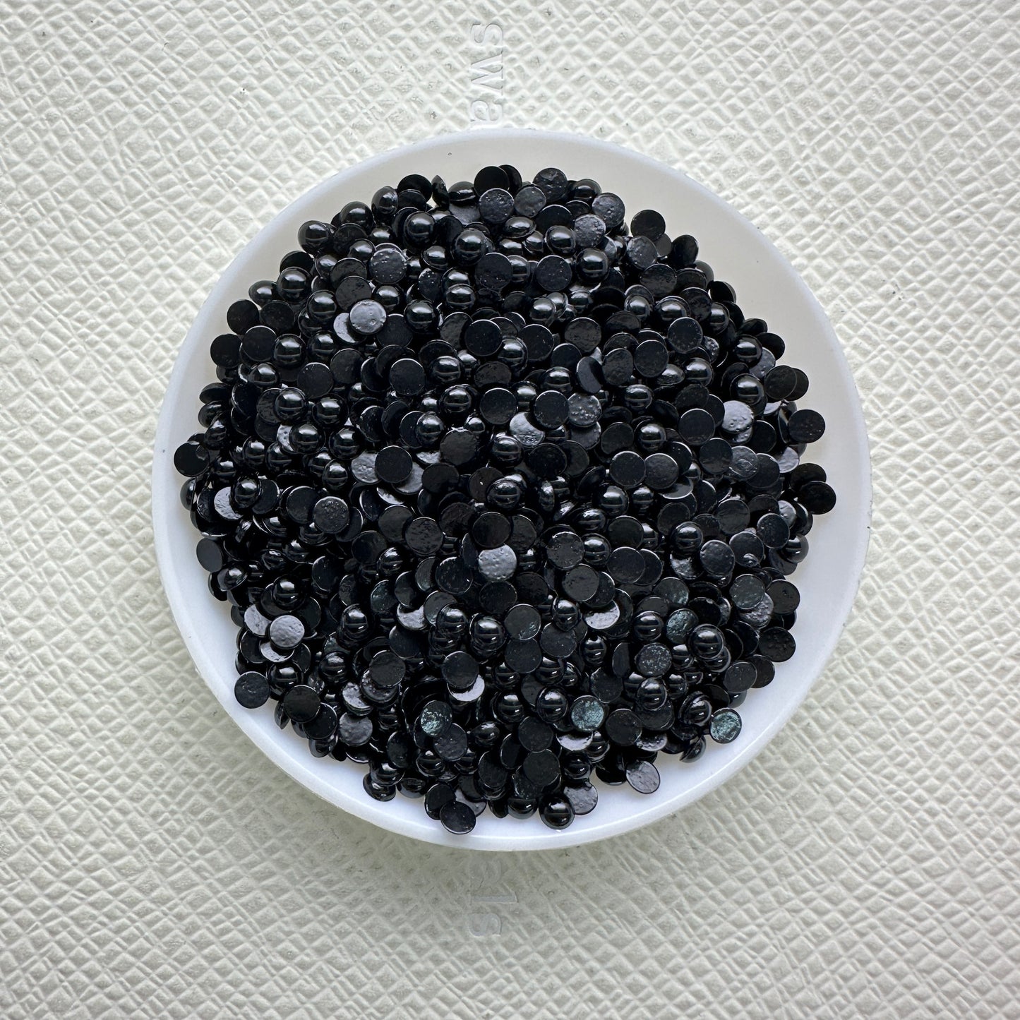 Wholesale OPL Round Shape Loose Epoxy Acrylic Jelly Rhinestones - Hot Fix Plastic Flatback Sew on for Crafts Apparel DIY Accessories