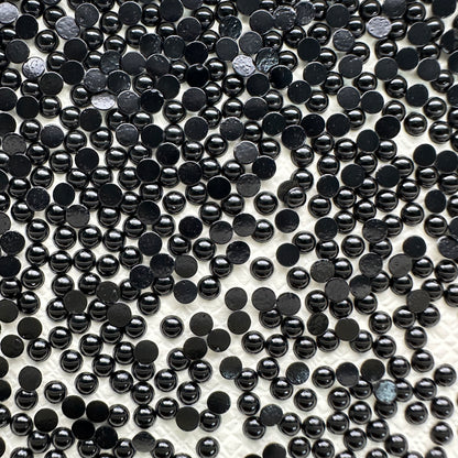 Wholesale OPL Round Shape Loose Epoxy Acrylic Jelly Rhinestones - Hot Fix Plastic Flatback Sew on for Crafts Apparel DIY Accessories