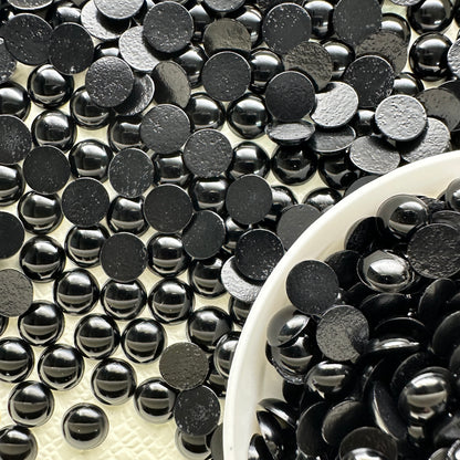 Wholesale OPL Round Shape Loose Epoxy Acrylic Jelly Rhinestones - Hot Fix Plastic Flatback Sew on for Crafts Apparel DIY Accessories