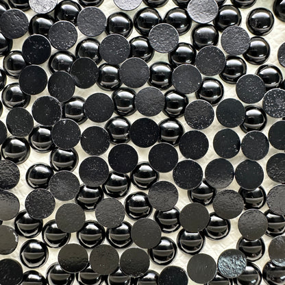 Wholesale OPL Round Shape Loose Epoxy Acrylic Jelly Rhinestones - Hot Fix Plastic Flatback Sew on for Crafts Apparel DIY Accessories