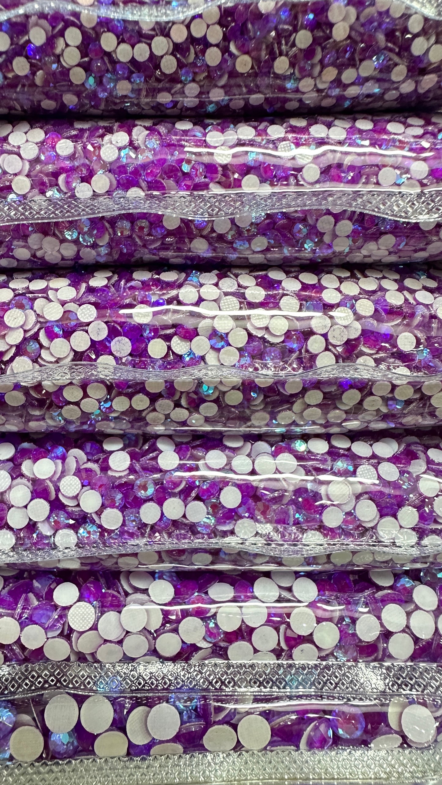 OPL Wholesale Electric Color Glass Iron-On Hotfix Transfer Loose Rhinestones Washable Backing Hotfix Rhinestone Transfer