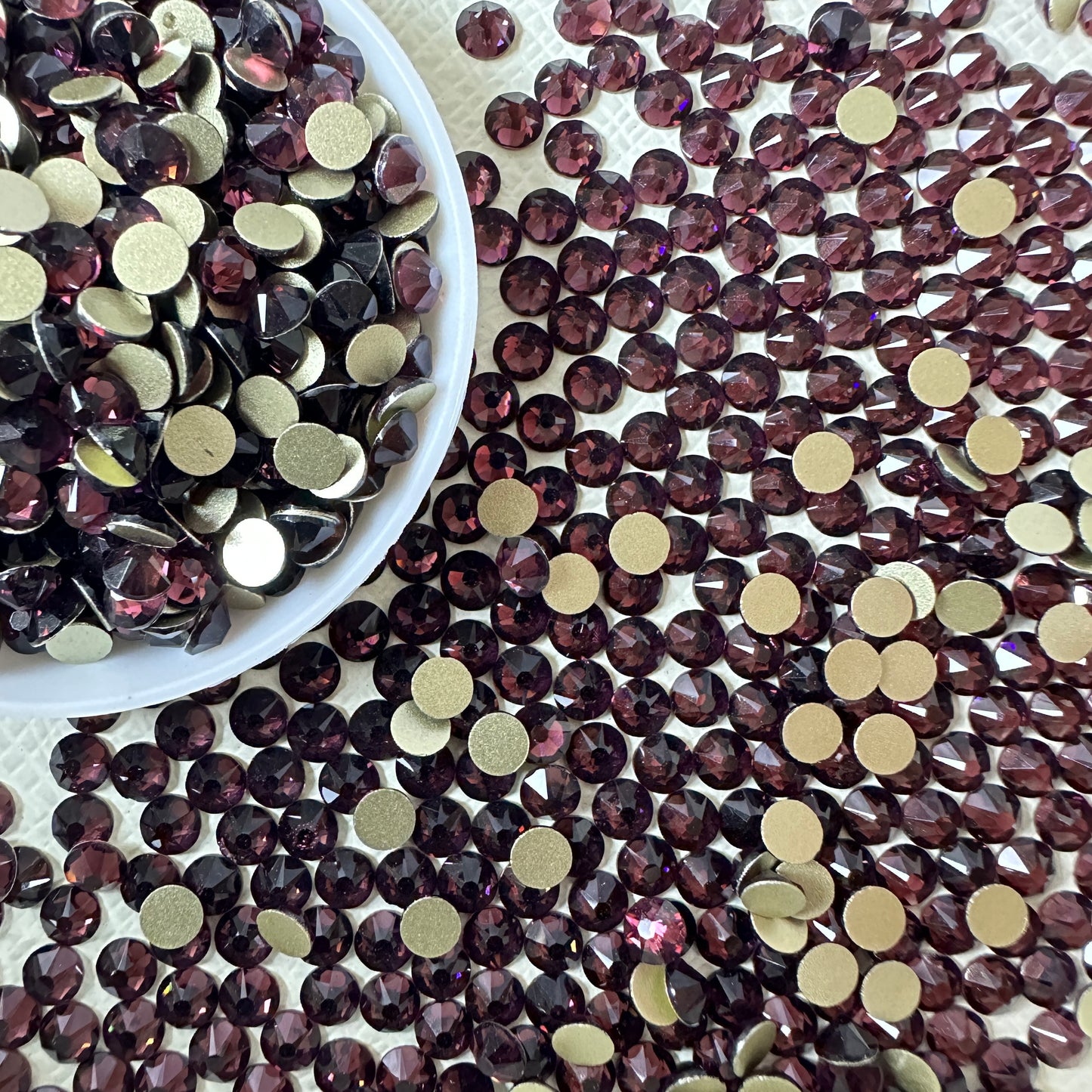 2088 Eco-Friendly Nickel-Free Normal Color Non-Hotfix Flat Back Rhinestone Loose 16 Facets Shoes Hat Bags Nail Art