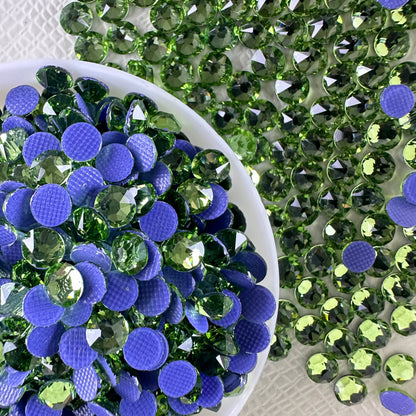 Dazzling Bright Wholesale 1440pcs 16 Facets Normal Color Hot-Fix Flat Back Glass Crystal Rhinestones Nail Art DIY Crafting