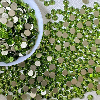 2088 Eco-Friendly Nickel-Free Normal Color Non-Hotfix Flat Back Rhinestone Loose 16 Facets Shoes Hat Bags Nail Art