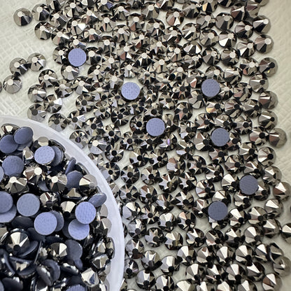 Dazzling Bright Wholesale 1440pcs 16 Facets Normal Color Hot-Fix Flat Back Glass Crystal Rhinestones Nail Art DIY Crafting
