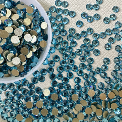 2088 Eco-Friendly Nickel-Free Crystal Non-Hotfix Flat Back Rhinestone Loose 16 Facets Shoes Hat Bags Nail Art
