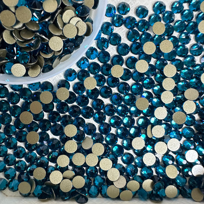 2088 Eco-Friendly Nickel-Free Crystal Non-Hotfix Flat Back Rhinestone Loose 16 Facets Shoes Hat Bags Nail Art