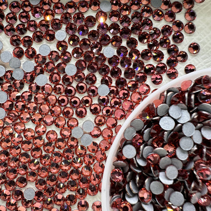 OPAL Wholesale Premium Quality Adhesive Silver Backed Flatback Glass Rhinestones with 12 Facets for Nail Art Creations