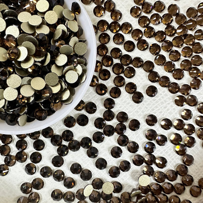 2088 Eco-Friendly Nickel-Free Normal Color Non-Hotfix Flat Back Rhinestone Loose 16 Facets Shoes Hat Bags Nail Art