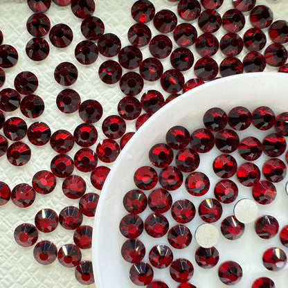 OPAL Wholesale Premium Quality Adhesive Silver Backed Flatback Glass Rhinestones with 12 Facets for Nail Art Creations
