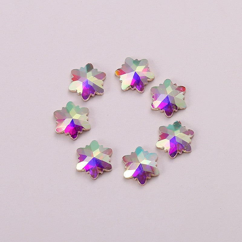 OPL K9 Glass Crystal Loose Rhinestones - Hotfix Flat Top Rectangle Shape Iron-on Rhinestones for DIY Crafts and Decoration