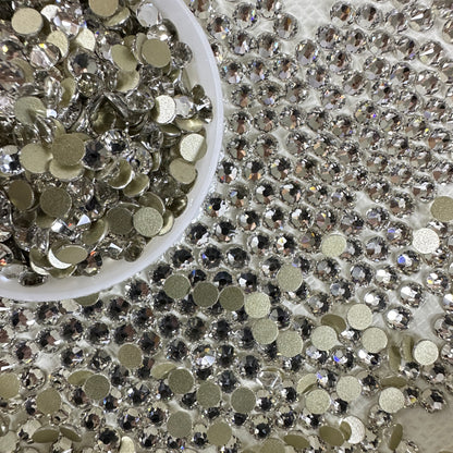 2088 Eco-Friendly Nickel-Free Crystal Non-Hotfix Flat Back Rhinestone Loose 16 Facets Shoes Hat Bags Nail Art