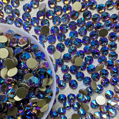 2088 Eco-Friendly Nickel-Free AB Color Non-Hotfix Flat Back Rhinestone Loose 16 Facets Shoes Hat Bags Nail Art